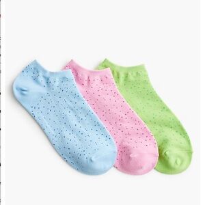 Jcrew Factory Ankle socks three-pack